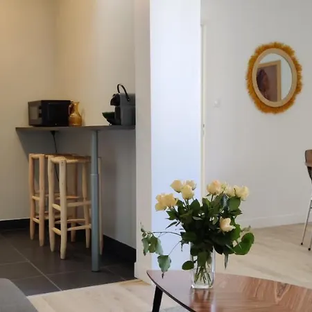 Apartament Bel Avec Separee A 5min Gare & Vinci, Stationnement Rue Gratuit Tours